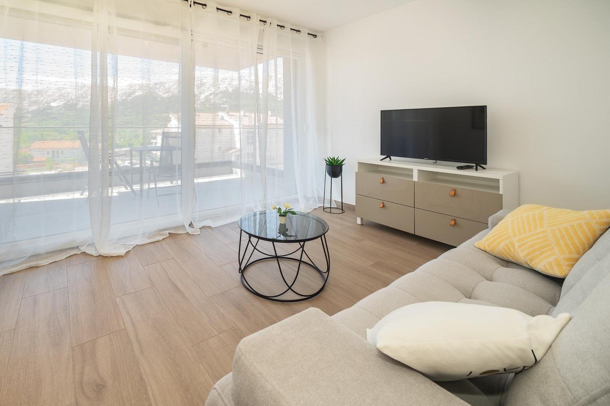 Poolside Apartments Anabella Baska  Ngoại thất bức ảnh