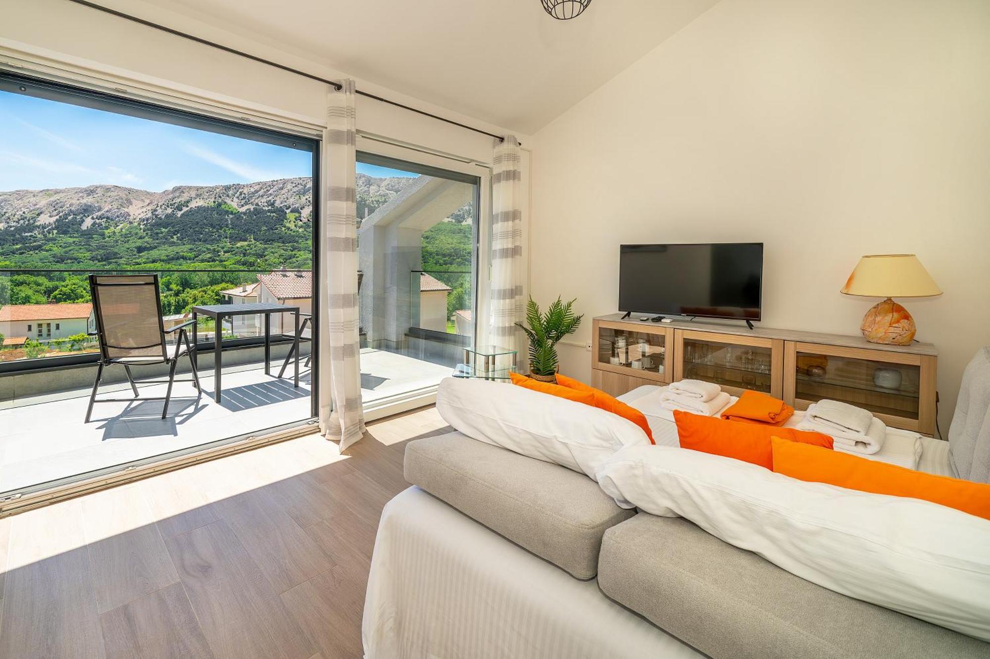 Poolside Apartments Anabella Baska  Ngoại thất bức ảnh
