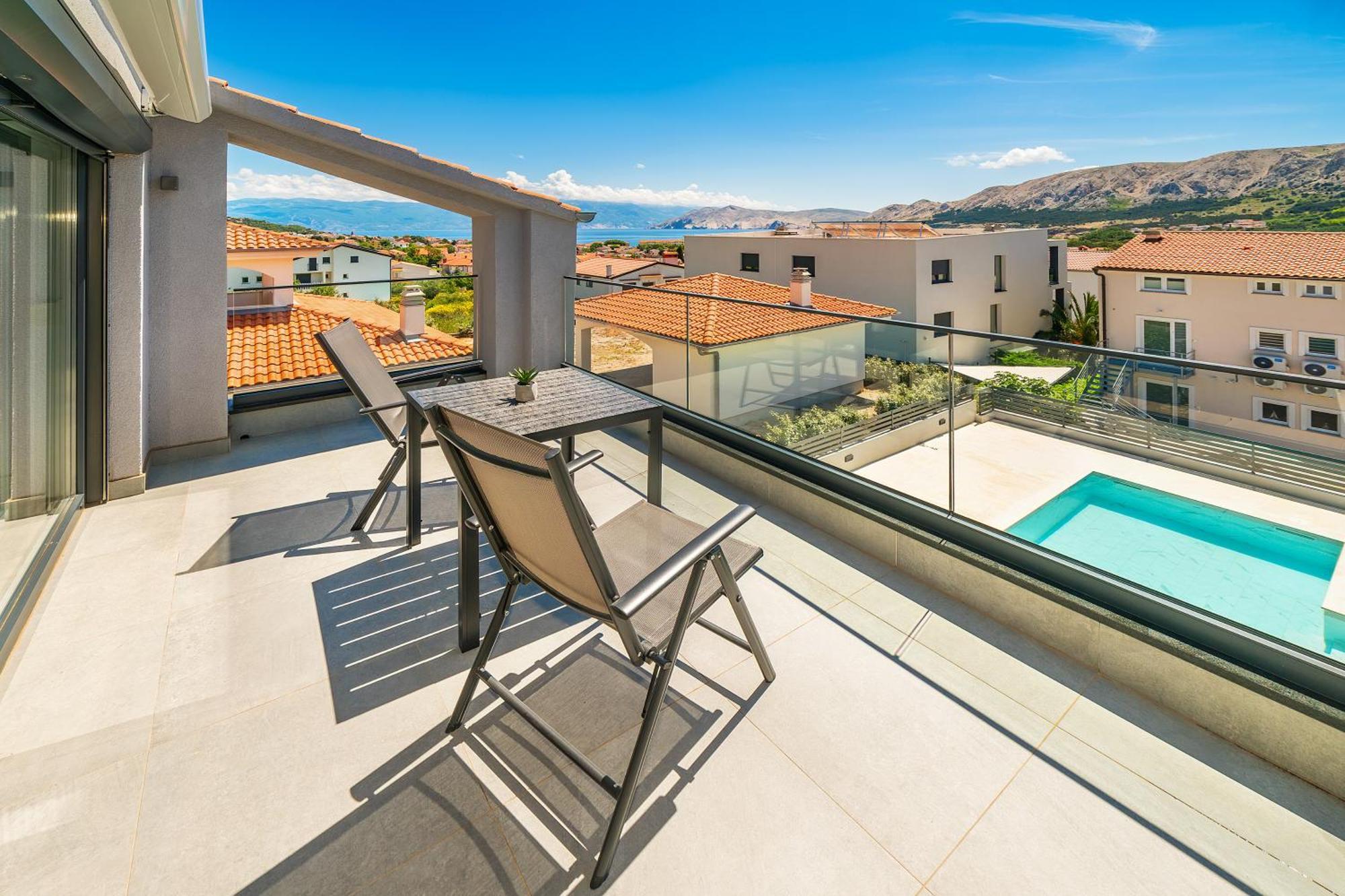 Poolside Apartments Anabella Baska  Ngoại thất bức ảnh